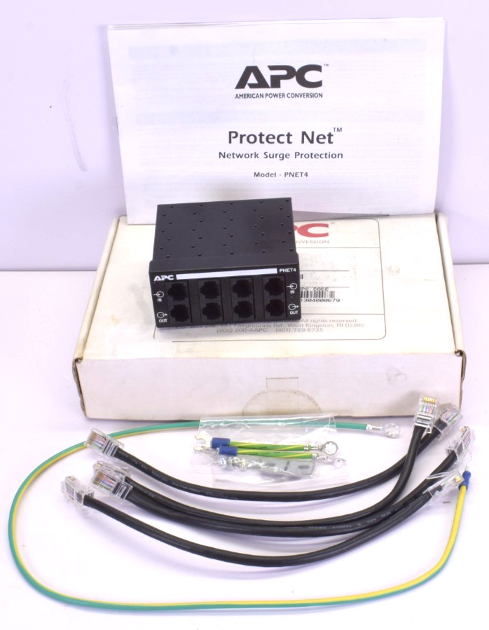 APC Isolated Loop Circuit Protector PNET4 New Surplus