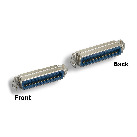 10x CN50 Female/Female Mini Adapter 50Pin Low Profile Changer Centronics SCSI
