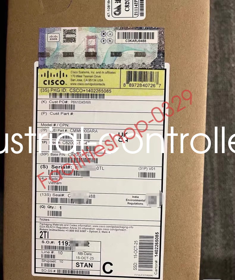 NEW Cisco Catalyst C8200L-1N-4T Router C8200L-1N4T DHL/FedEx