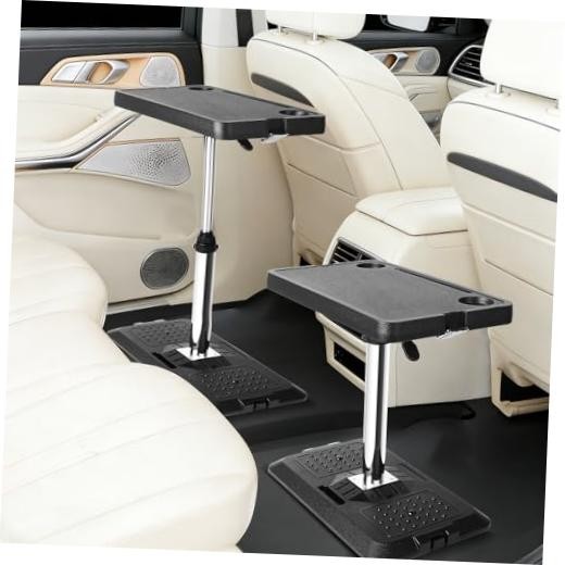 Car Seat Tray Table, Adjustable Car Desk for Laptop & Tablet, Multi-Function
