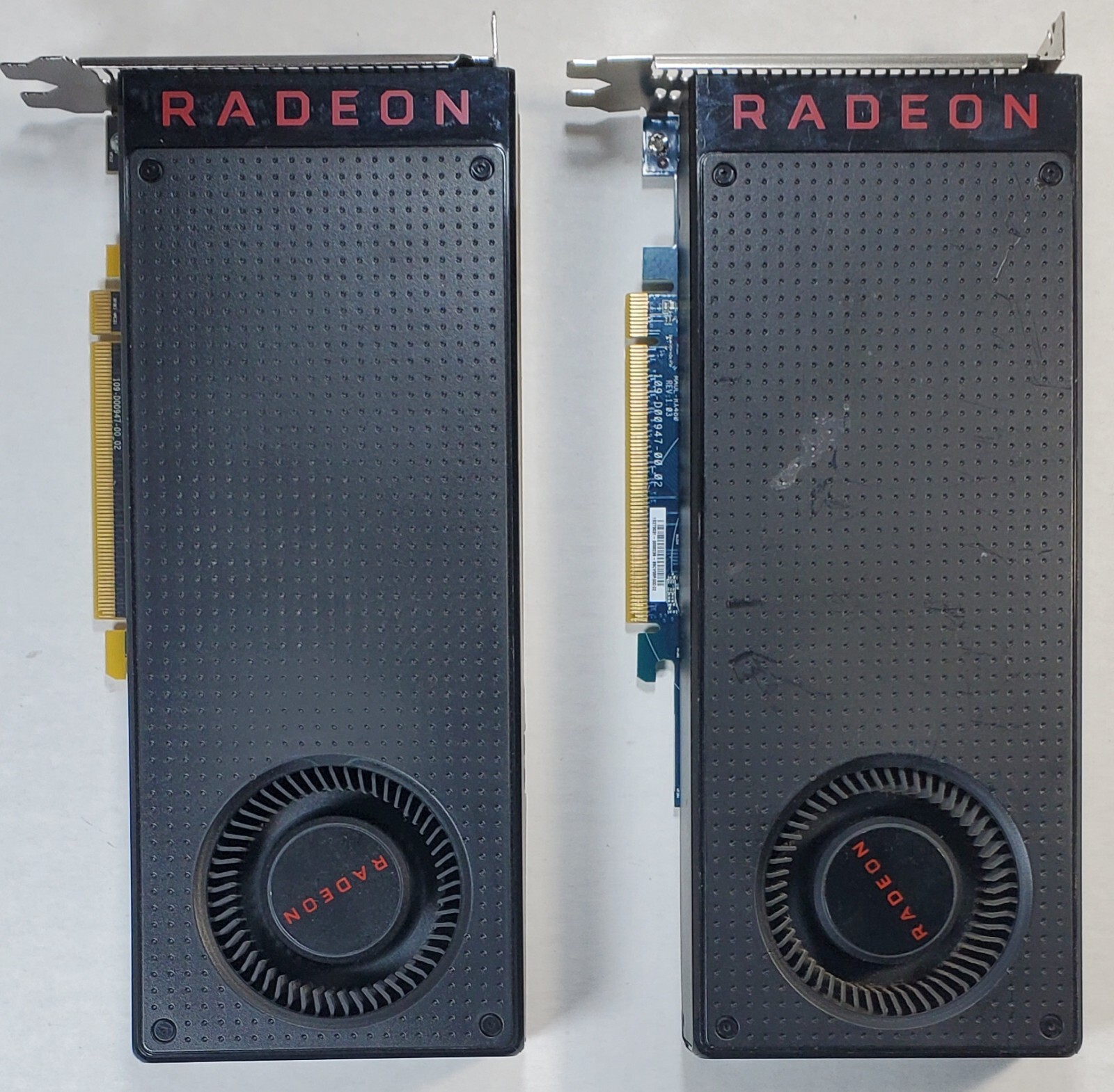 2 AMD Radeon RX 480 Graphics Cards: FOR PARTS OR REPAIR ONLY