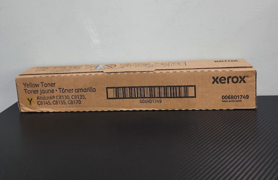 Xerox 006R01749 6R1749 Yellow Toner Cartridge Xerox AltaLink C8130