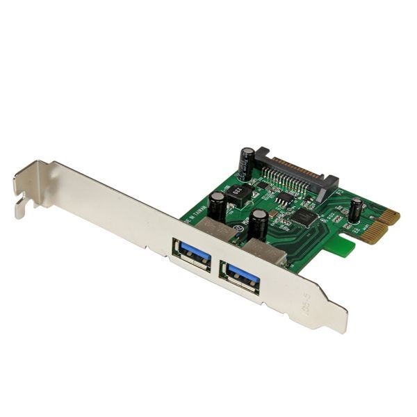 StarTech PEXUSB3S24 2 Port PCI Express (PCIe) SuperSpeed USB 3.0 Card Adapter