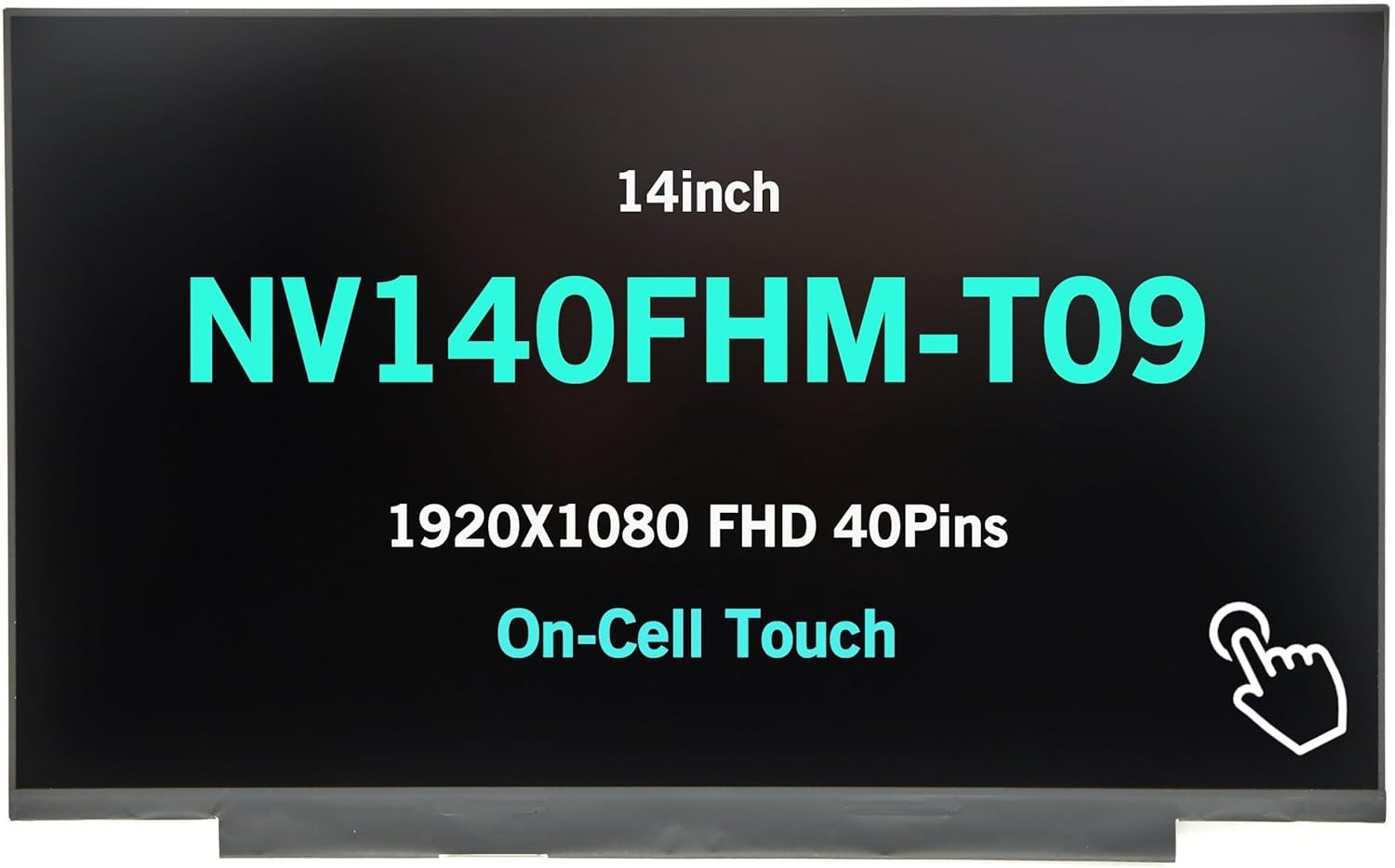 NV140FHM-T09 B140HAK02.7 R140NWFM R1 IPS 40 Pin Matrix Panel Display LCD Screen