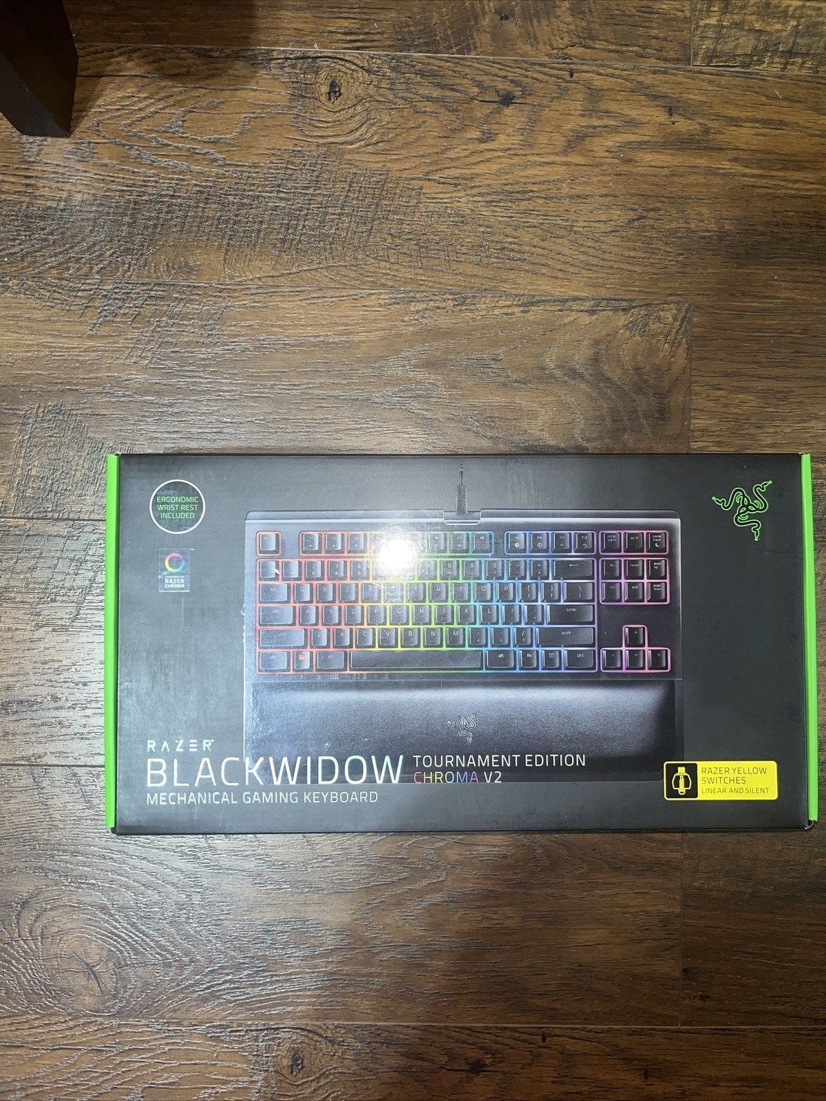 Razer BlackWidow Tournament Edition Chroma V2 Yellow Switches