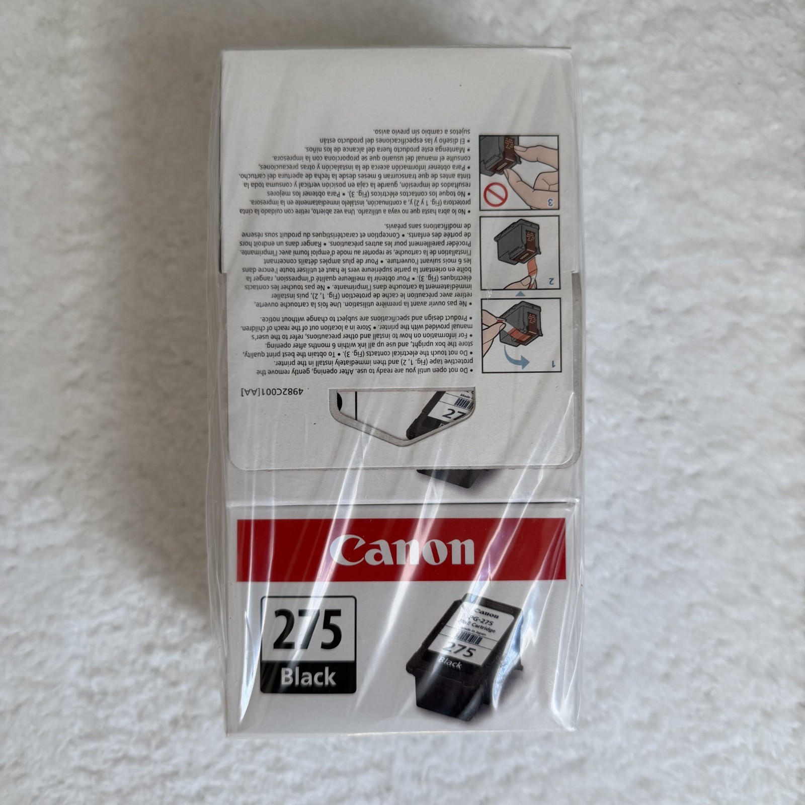 3-PACK NEW Genuine Factory Canon PG-275 Ink Cartridge Black TS3520 TS3522 TR4720