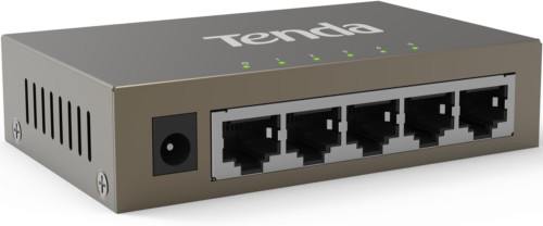 Tenda TEG1005D 5 Port Gigabit Switch, Unmanaged Ethernet black