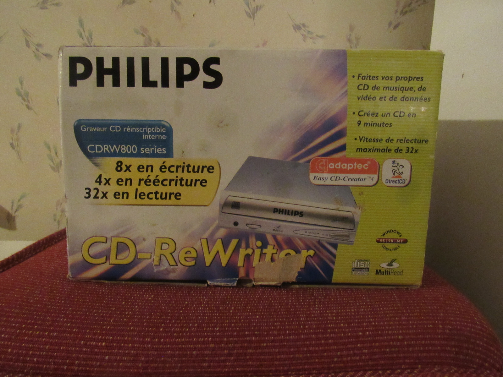 Philips CD-Rewriter CDRW800 Series