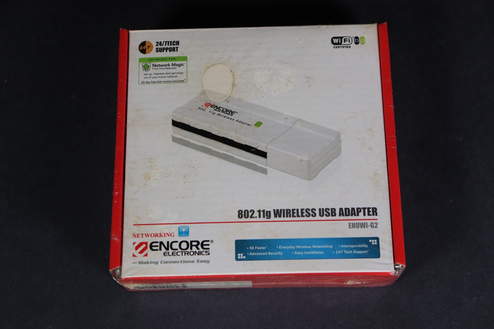 BRAND NEW Encore Electronics 802.11g ENUWI-G2 Wireless USB Adapter g9