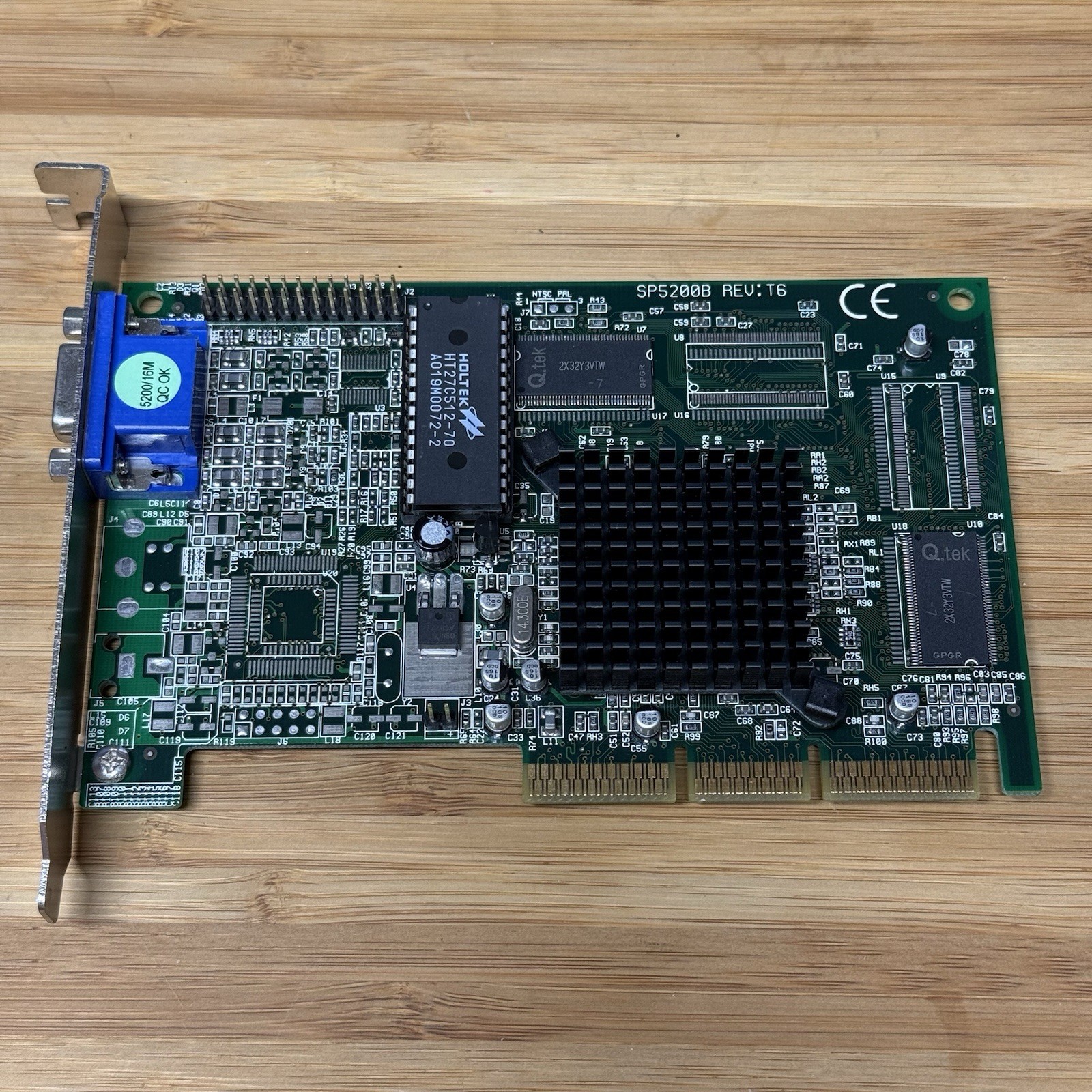 Sparkle SP5200B NVIDIA Vanta 16MB Universal AGP VGA Graphics Card Tested