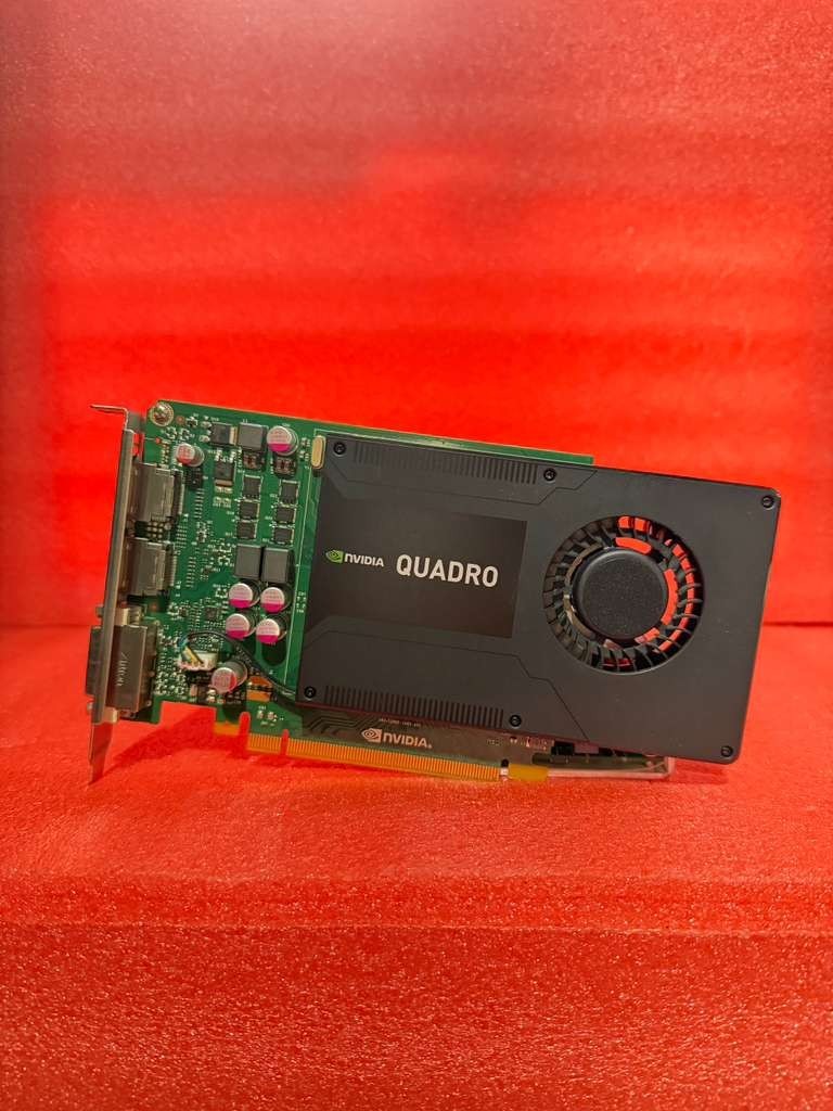 NVIDIA Quadro K2000 2GB GDDR5 Graphic Card PCIe 2.0 DisplayPort DVI-I