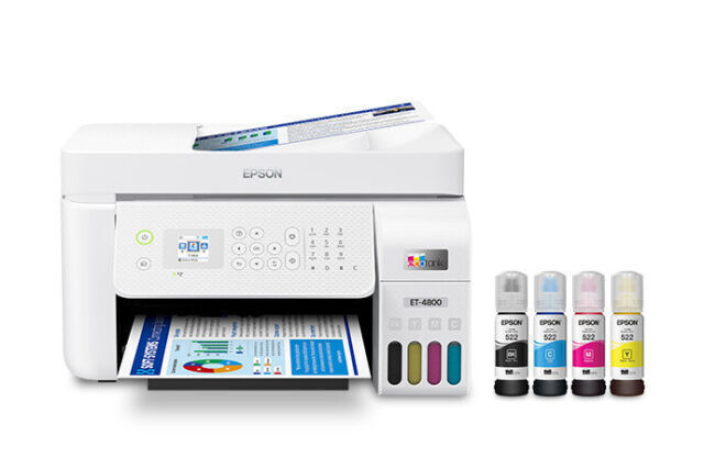 Epson ET-4800 Inkjet All-In-One Printer - C11CJ65201N