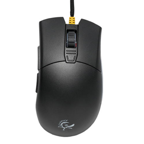 Ducky Secret M Retro Gaming Wired Mouse RGB Black 4710578306935