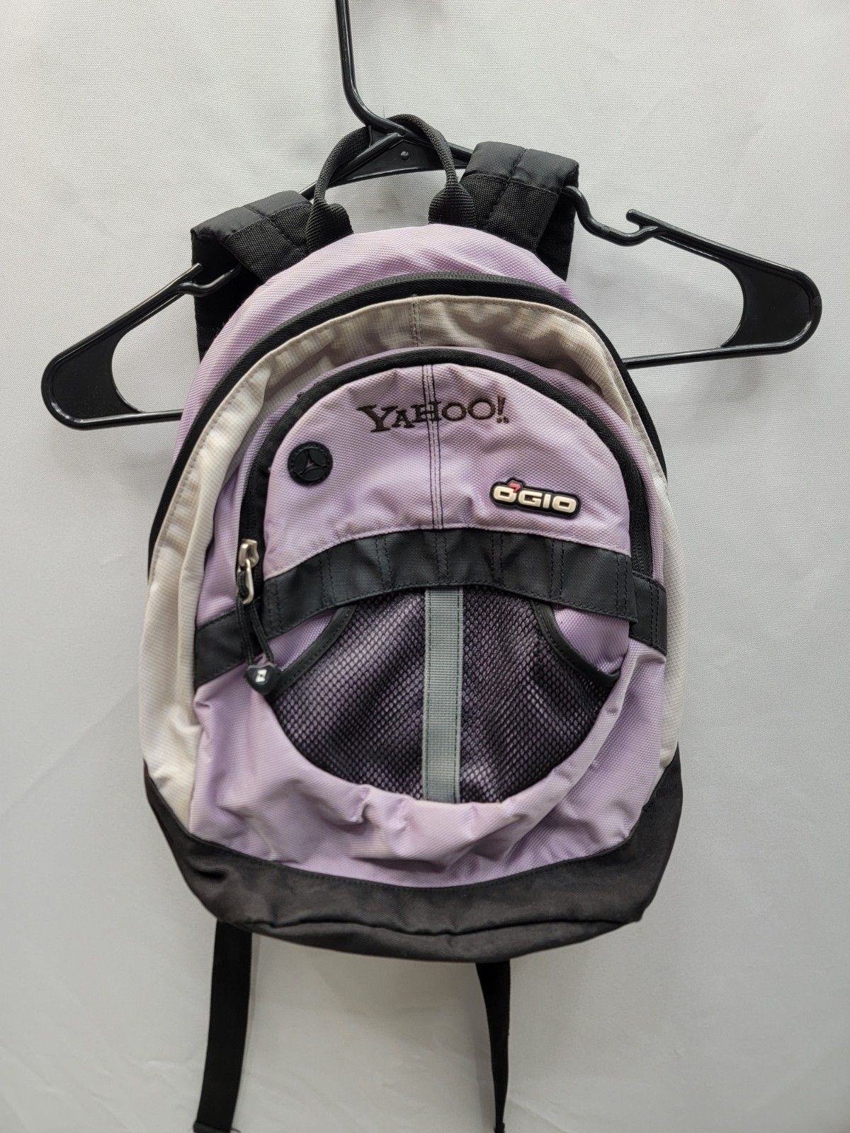 Vintage Yahoo OGIO Promotion Employee Swag Backpack Black Travel Weekender