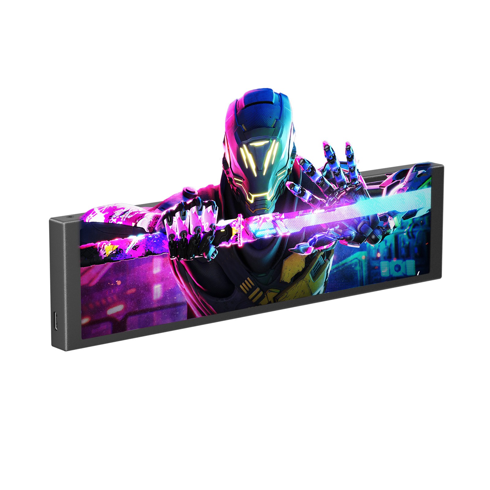 9.2" Ultra-Wide IPS Secondary Screen 1920x462 400cd/m² High Brightness AIDA64