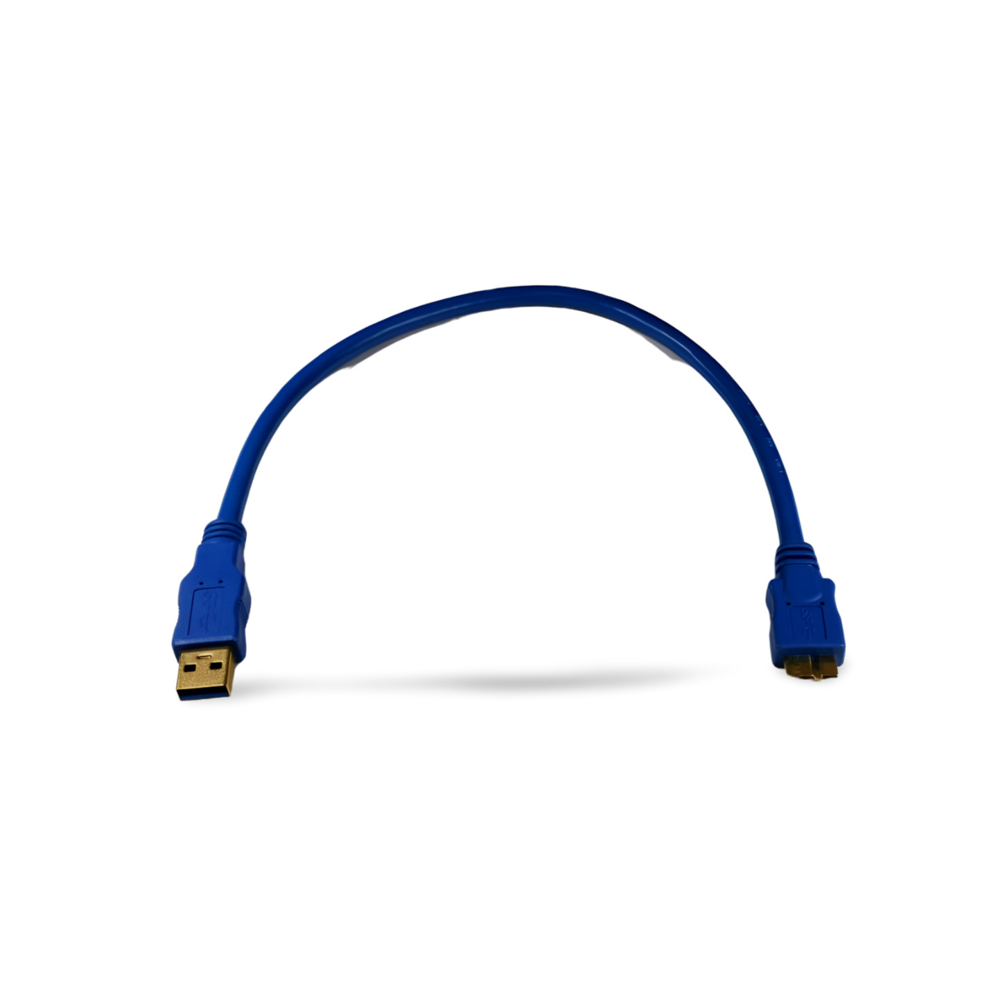1ft USB 3.0 SuperSpeed Micro B Cable - Blue