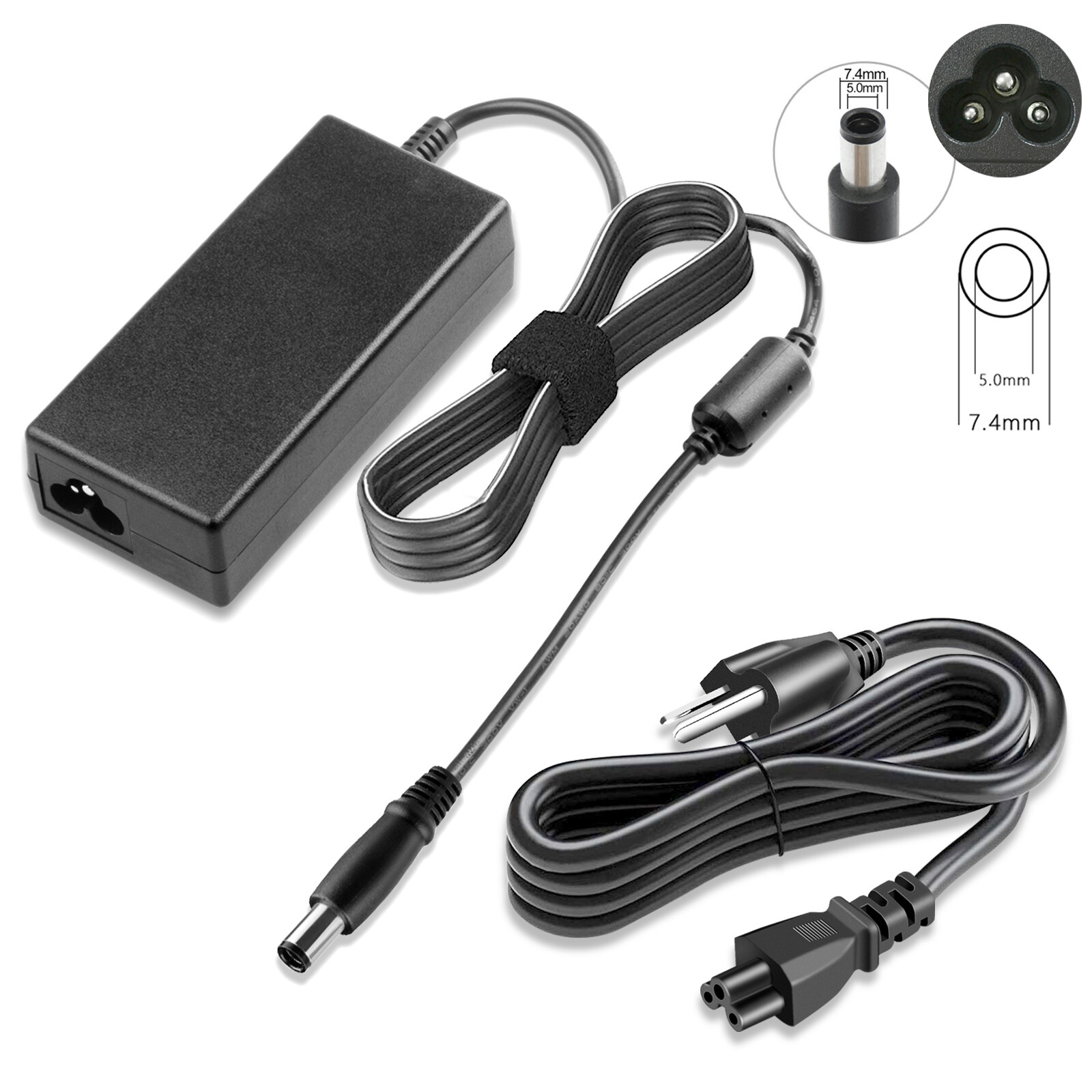 65W AC Adapter Charger For HP Pavilion G4 G5 G6 G7 Series Laptop Power Supply