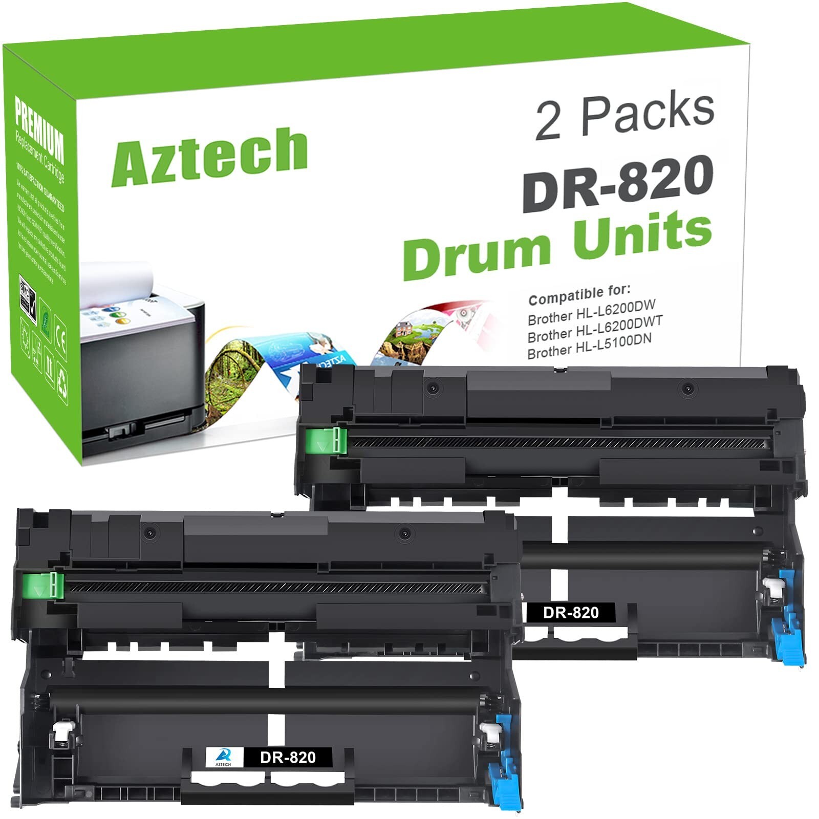 Aztech Compatible Drum Unit Replacement for Brother DR820 DR-820 DR 820 for B...