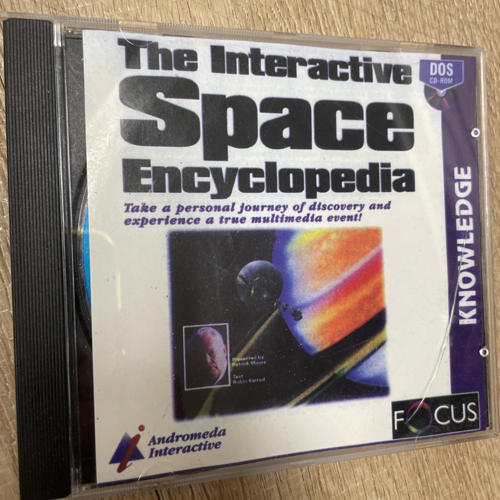 The interactive Space Encyclopedia Andromeda Interactive Vintage Software FOCUS