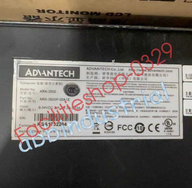 ADVANTECH ARK-3500P-00A1E Industrial Control ARK-3500P-00A1E DHL/FedEx
