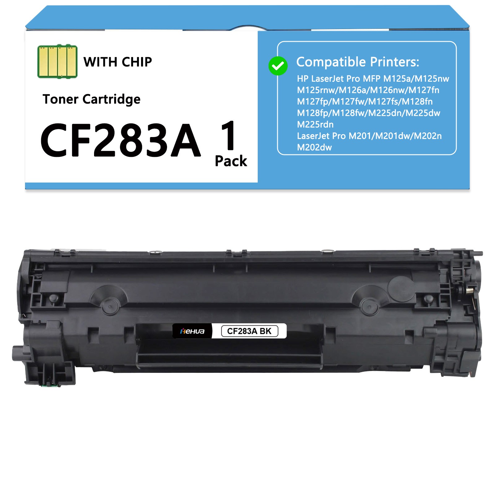 CF283A CF283X 83A 83X Toner Cartridges BLACK For HP LaserJet Pro M201n M201dw