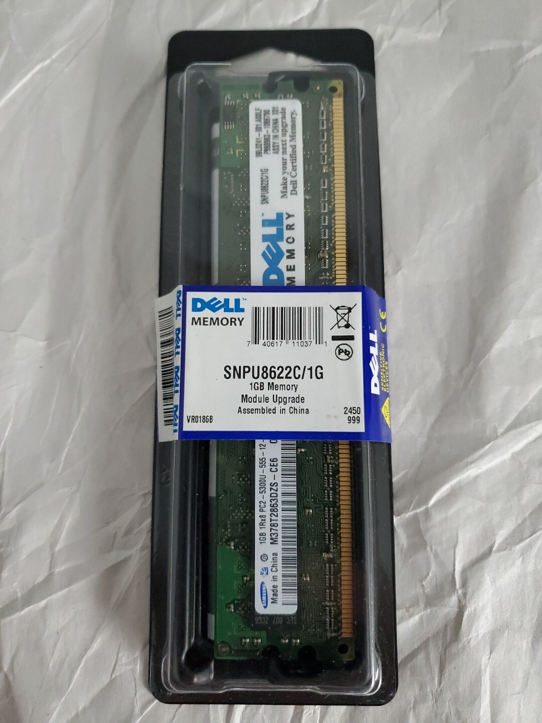 Dell SNPU8622C/1G Memory Module Upgrade 1G