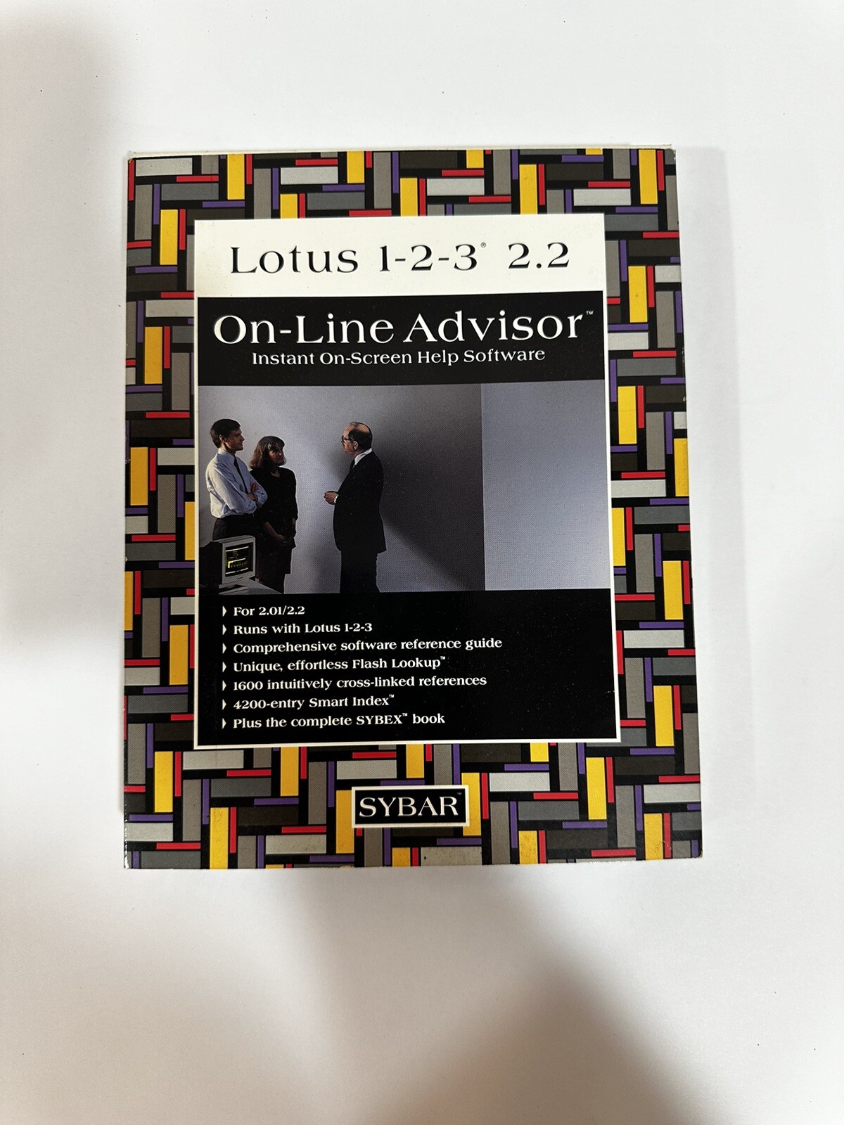 Lotus 1-2-3 2.2 On-Line Advisor Vintage Software VTG IBM 5.25 Disk Lotus 1-2-3