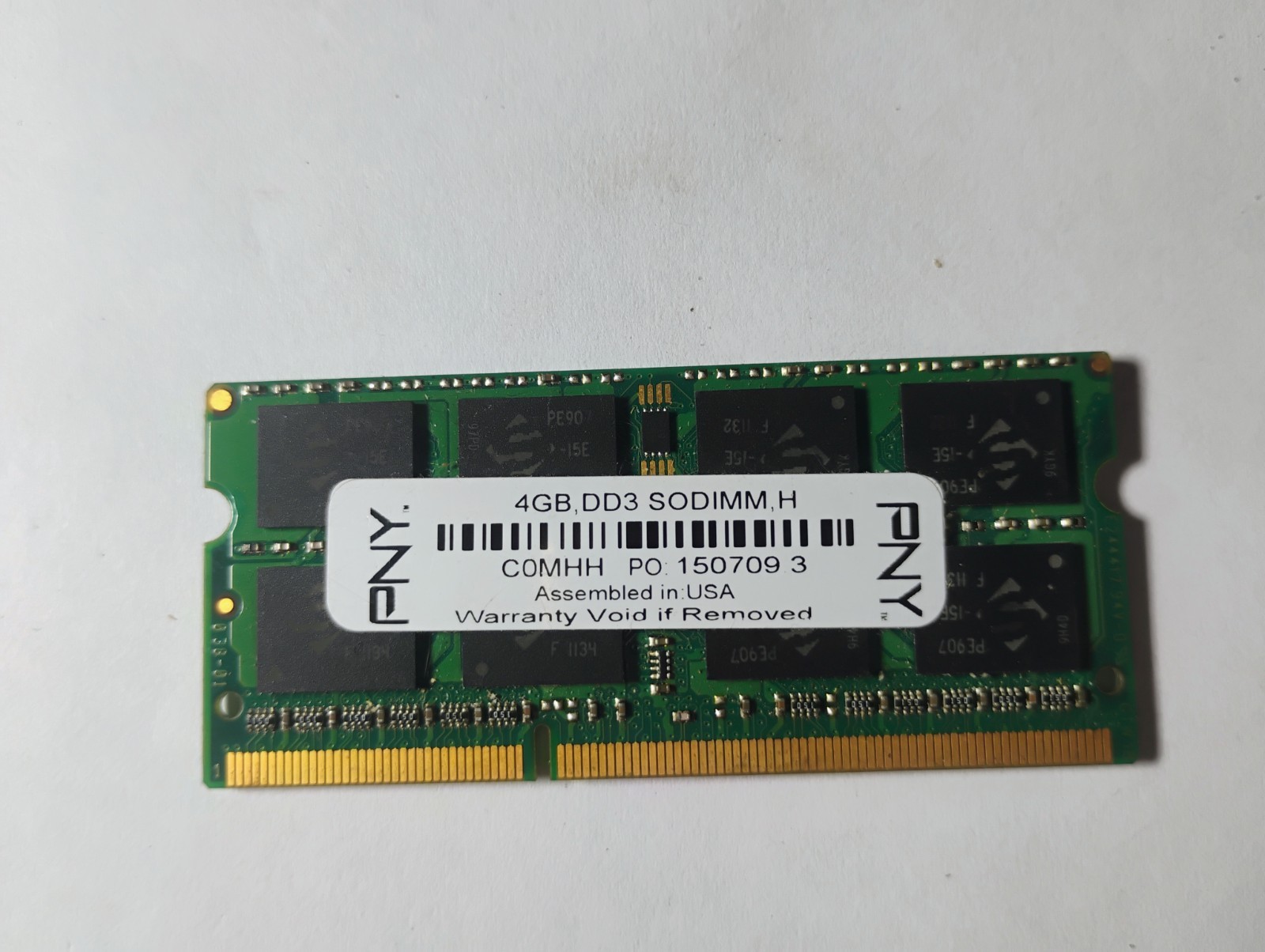 PNY 4GB DD3 SODIMM Comhh