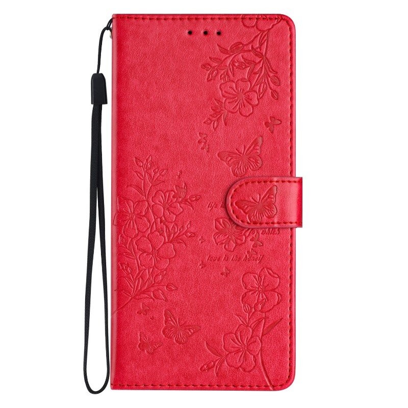 Butterfly Flower Card Wallet Cover Case For A50 A41 A10 A6 A30 A20 Note 20