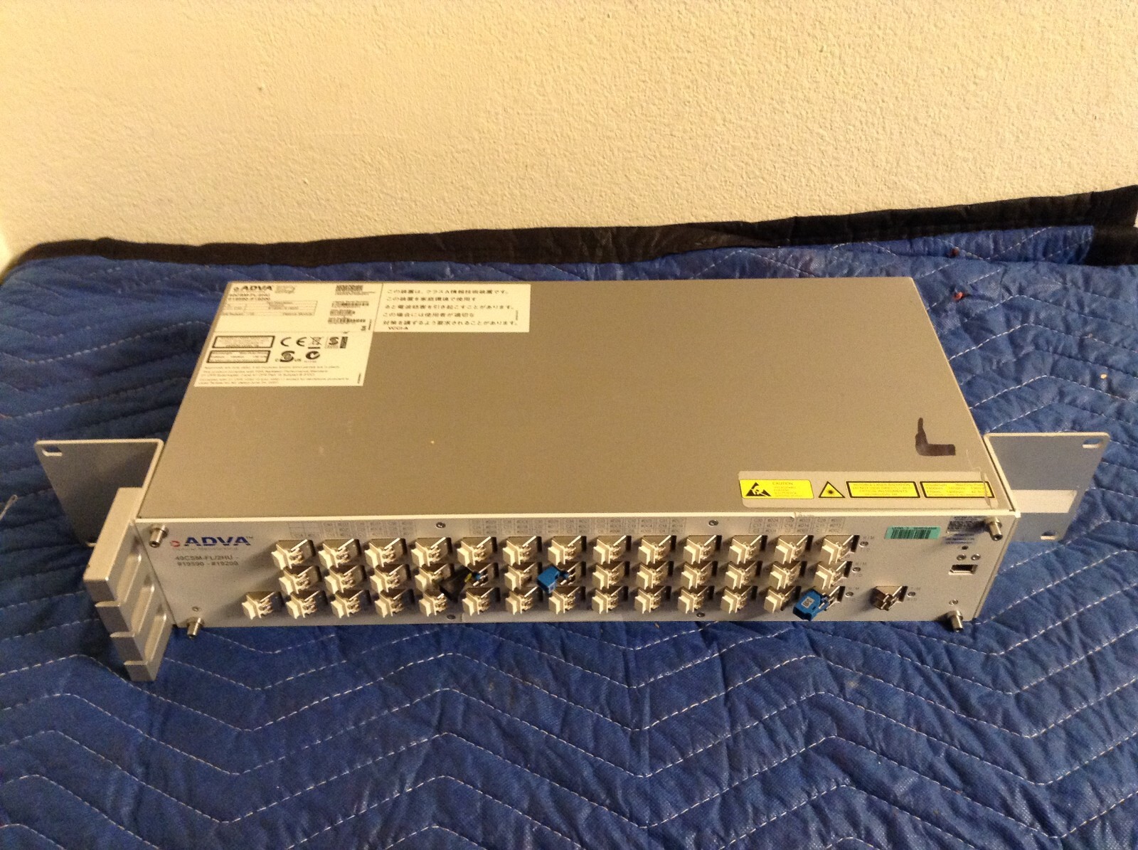 ADVA F7/40CSM-FL/2HU-#19590-#19200 40-port MUX/DMX Channel Splitter 4034584002
