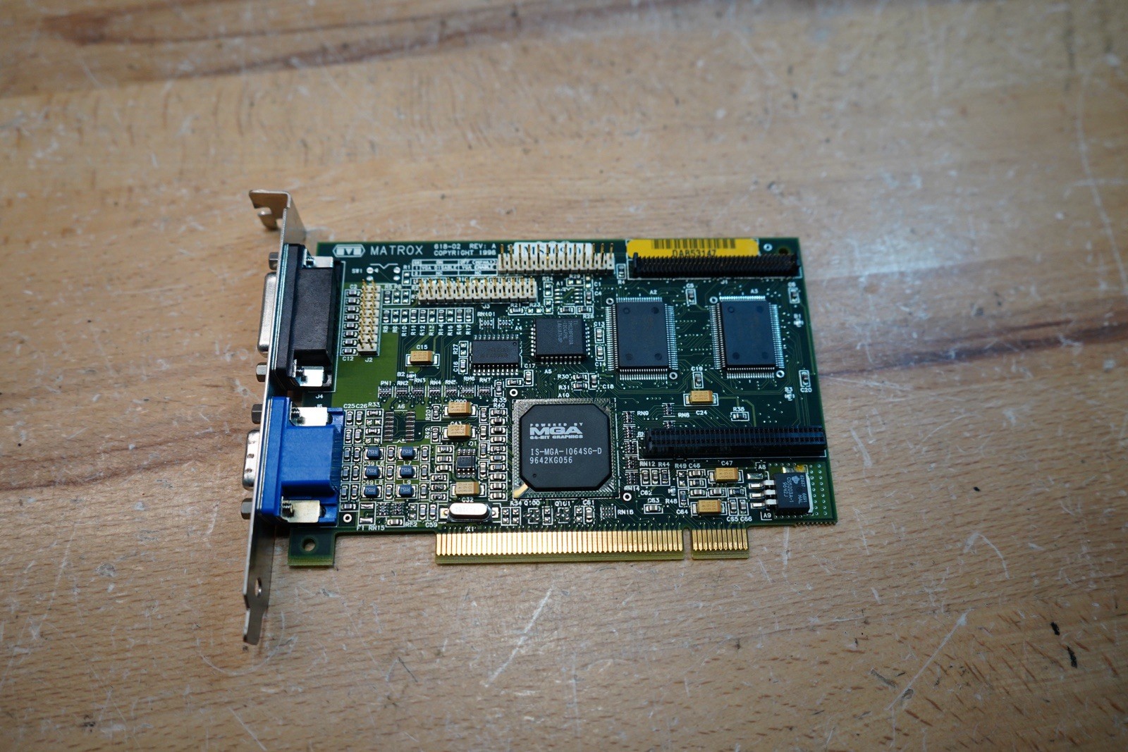 (H) MATROX MGA-MYST/M0D2 618-02 PCI 2MB SGRAM GRAPHICS CARD