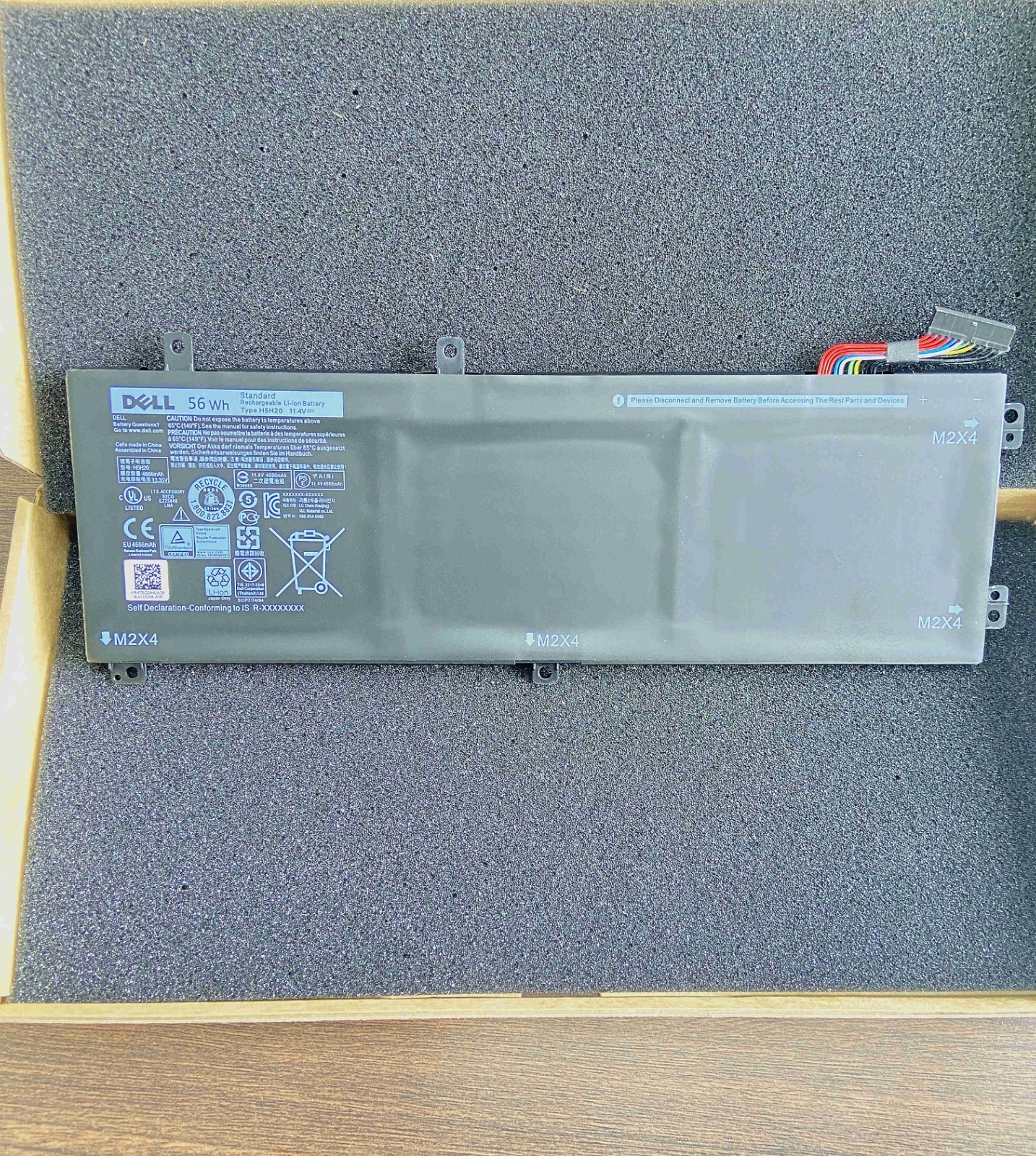 Genuine H5H20 Battery Precision 5510 5520 M5520 5530 Inspiron 7590 7591 Series