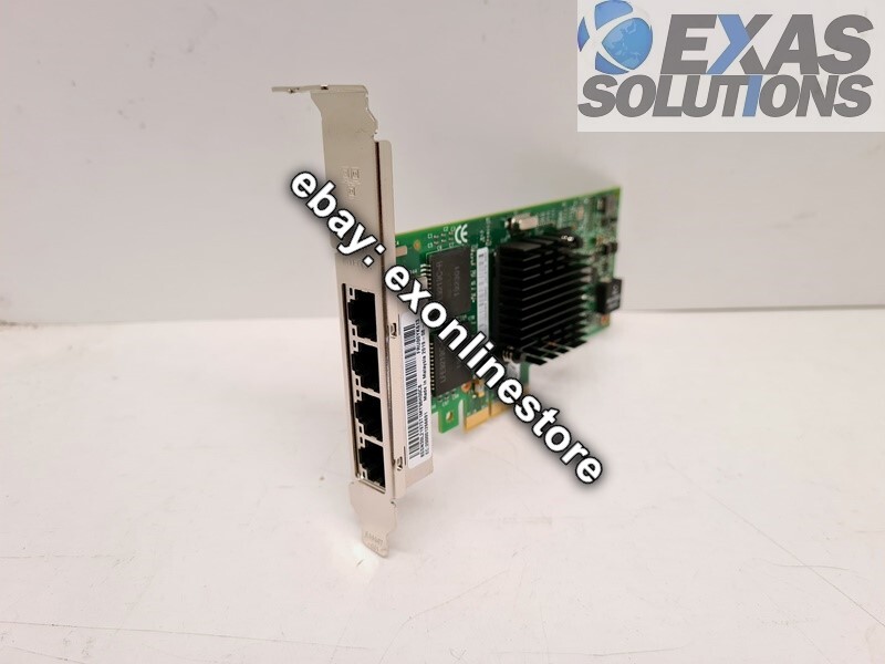 7ZT7A00535 - ThinkSystem I350-T4 PCIe 1Gb 4-Port RJ45 Ethernet Adapter By Intel