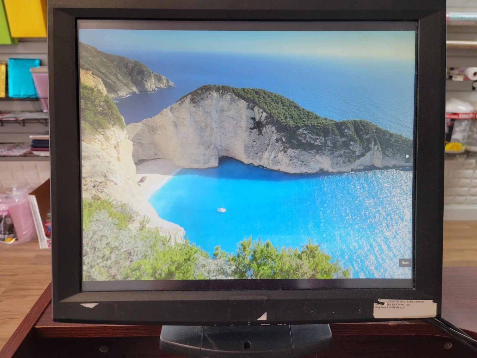 Monitor Touchscreen  - Elo  TouchSystems  17" LCD