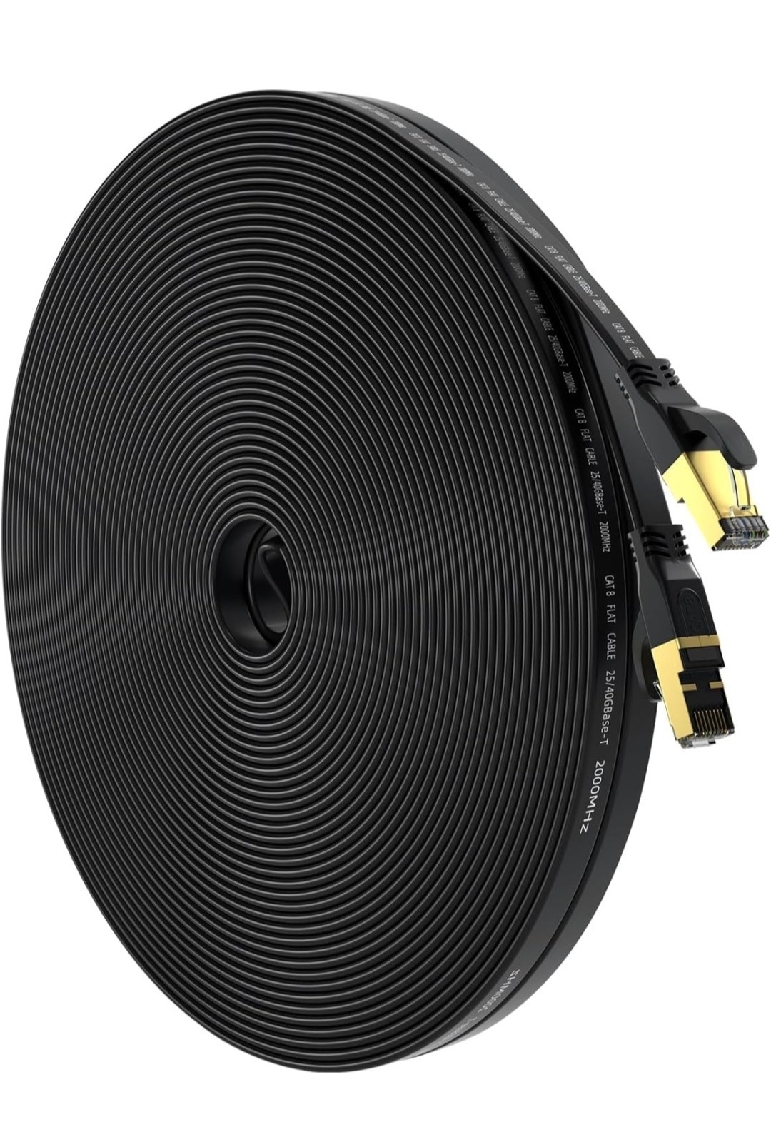 Cat 8 Ethernet Cable 100 FT, Outdoor&Indoor High Speed Heavy Duty Network LAN...