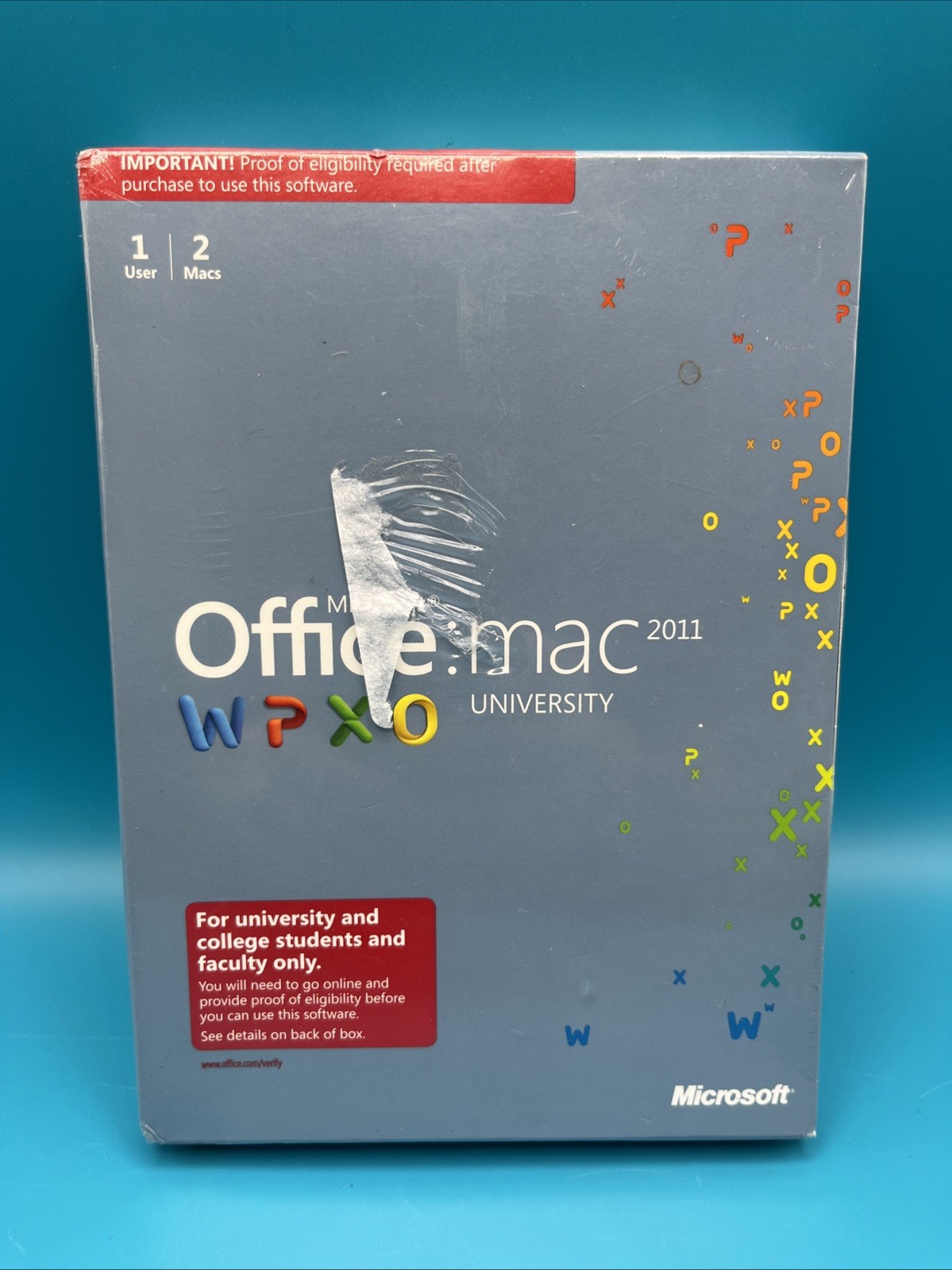 Microsoft Office 2011 Mac Full Version Academic Brand New Sealed