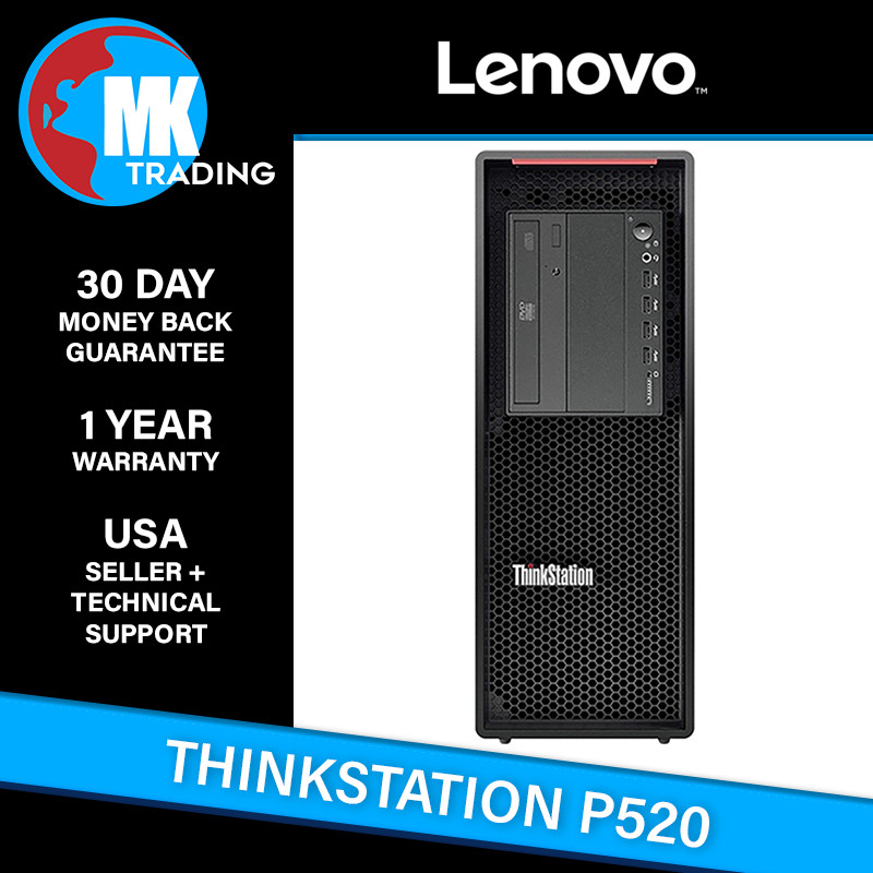 Lenovo Thinkstation P520 Workstation - Choose CPU/RAM/Drive/GPU - Wholesale
