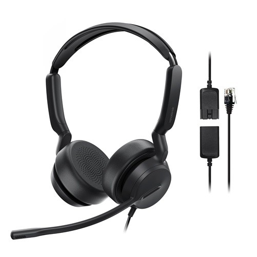 YHS36 E2 Dual - Quick Disconnect wired headset