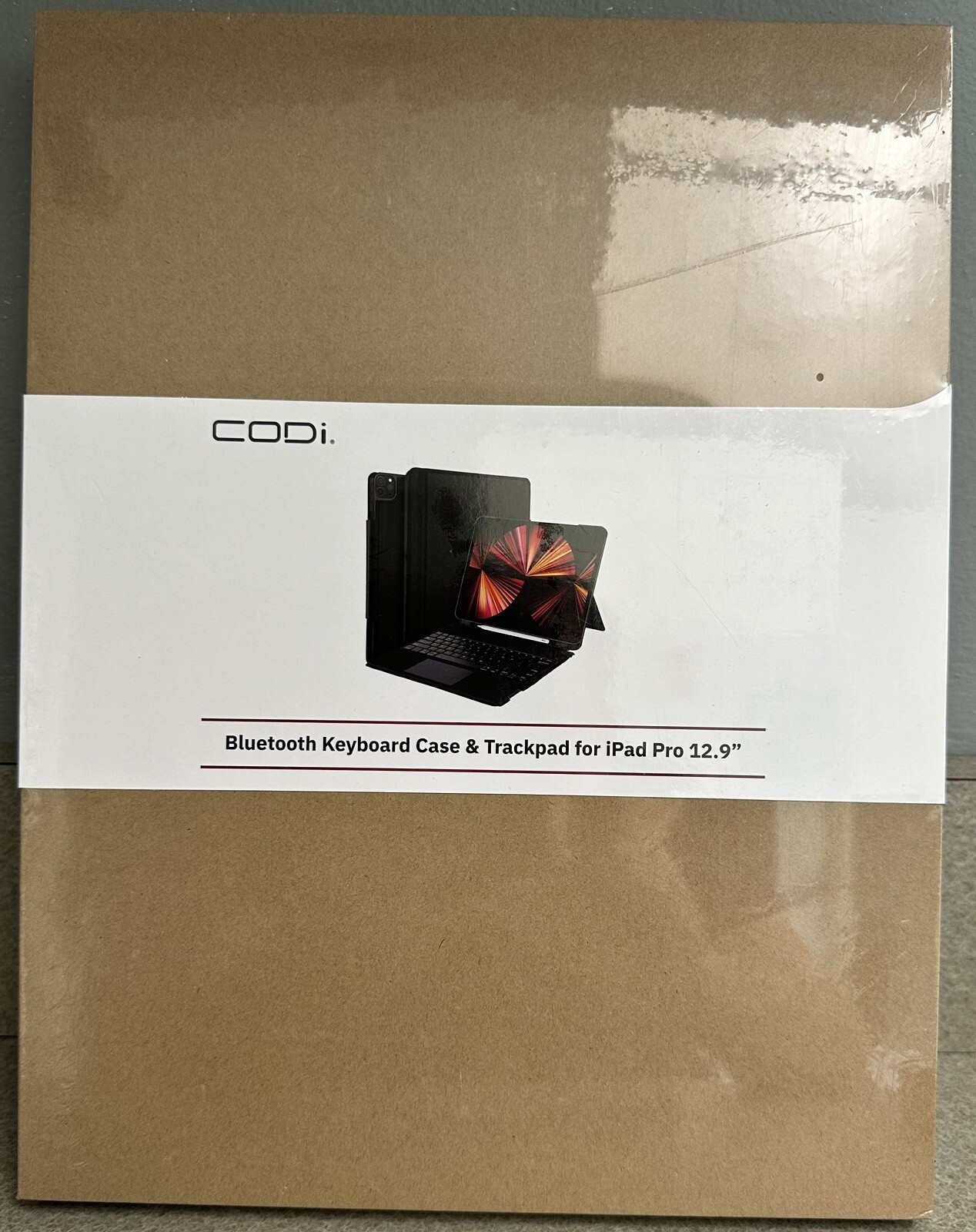 CODi Bluetooth Keyboard Folio Case for 12.9" Apple iPad Pro 5th Tablet