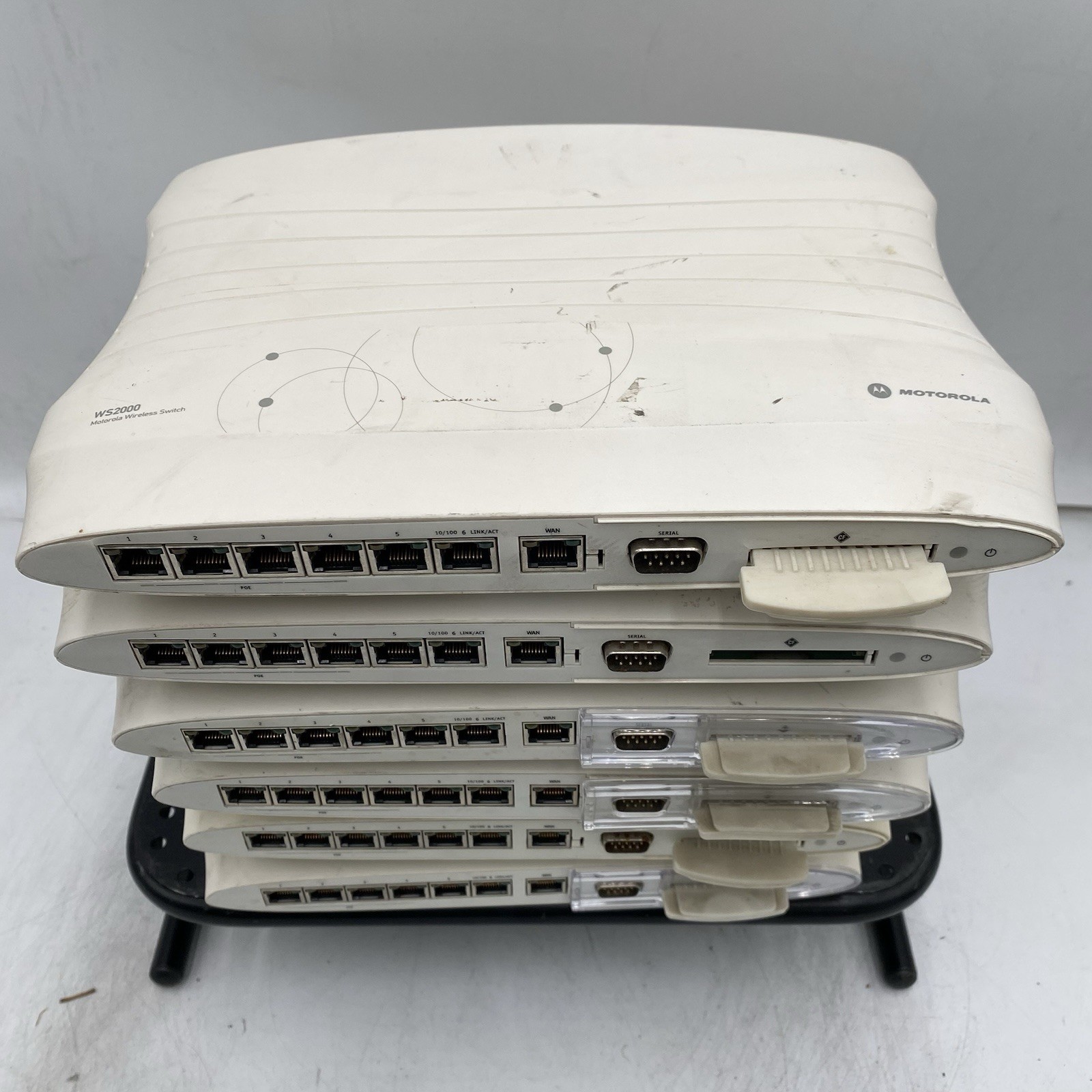 LOT OF 6 SYMBOL WIRELESS SWITCH WS-2000-SME-WW / NO POWER ADAPTER