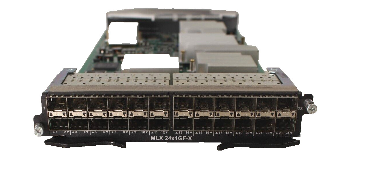 BROCADE BR-MLX-1GFX24-X-ML INTERFACE SWITCH MODULE 60-1003426-01