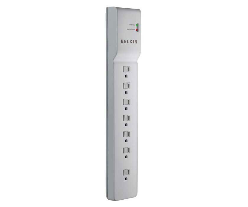 BELKIN Commercial 7-Outlets Surge Suppressor - Receptacles: 7x NEMA 5-15R - 750J