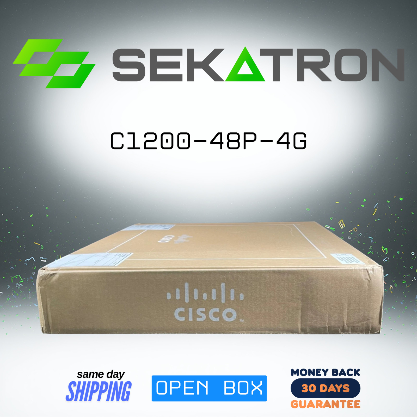 🔀 Cisco Refresh C1200-48P-4G PoE+ Managed Switch ⚡FastShip