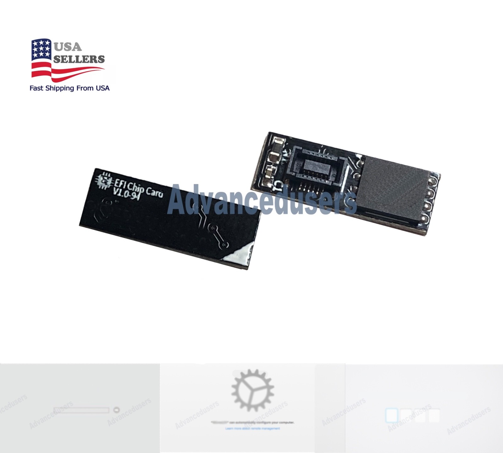 Solderless Bios Chip Card for MacBook Pro 15" 2015 A1398 - 820-00138 EMC 2909