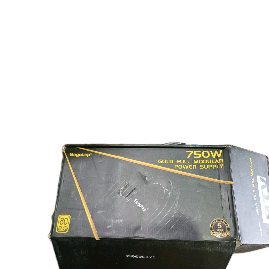 Segotep 750W 850W Gaming Power Supply Dual PCIE5.0 Ports 80 Plus Gold 