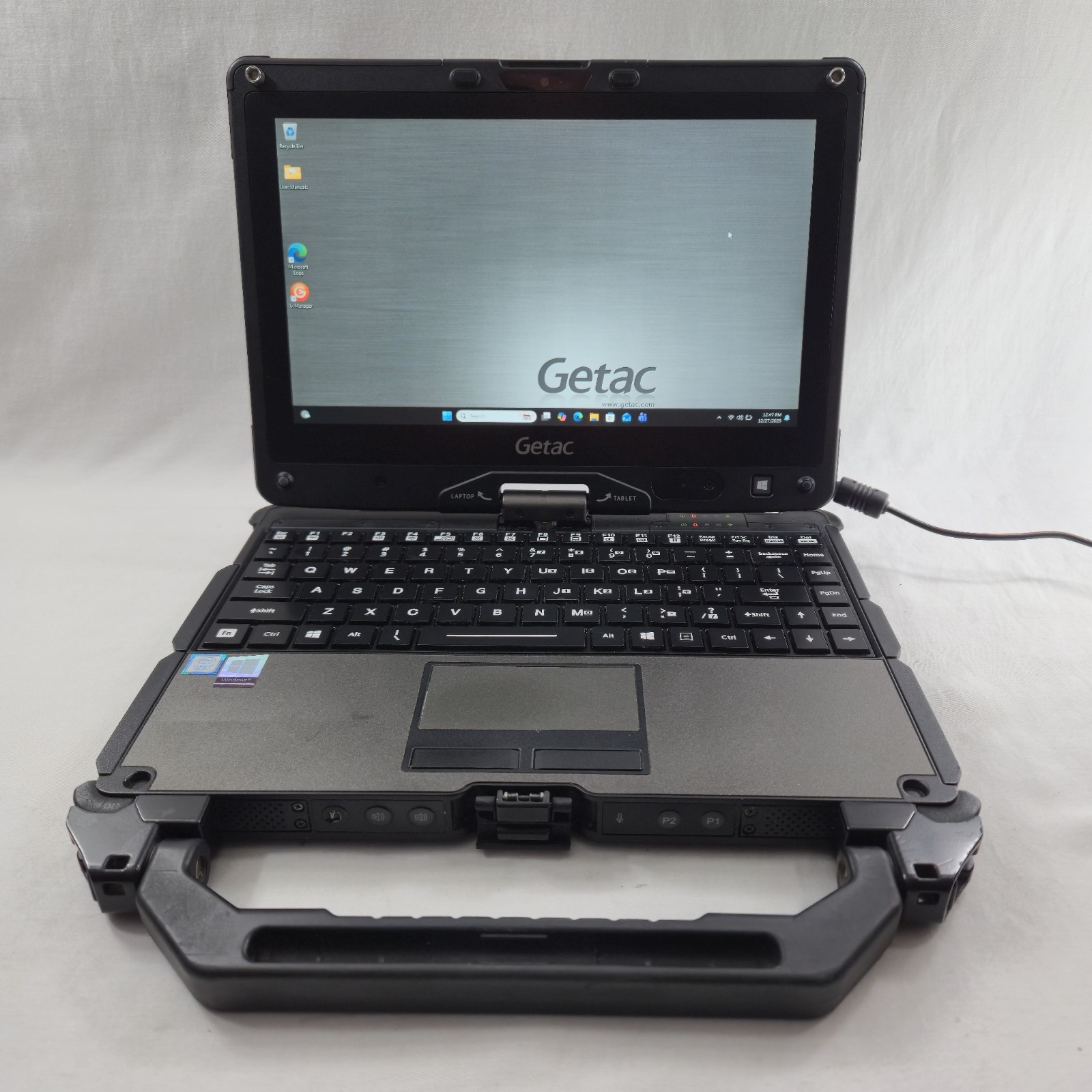 Getac V110 G4 Rugged Toughbook i7-7500u 2.70GHz 256GB SSD 16GB - GPS 4G - Grd  B