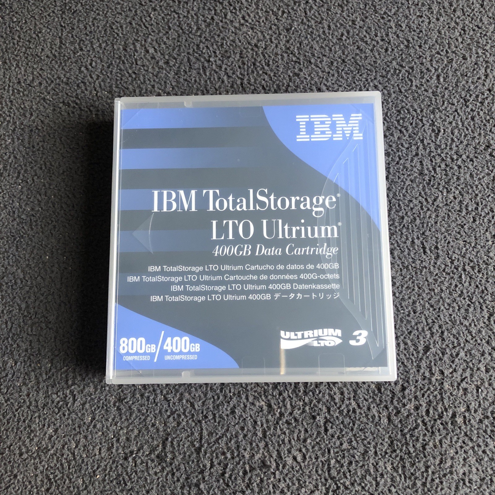 IBM Total Storage LTO Ultrium 3 400GB Data Cartridge 24R1922 - NIB