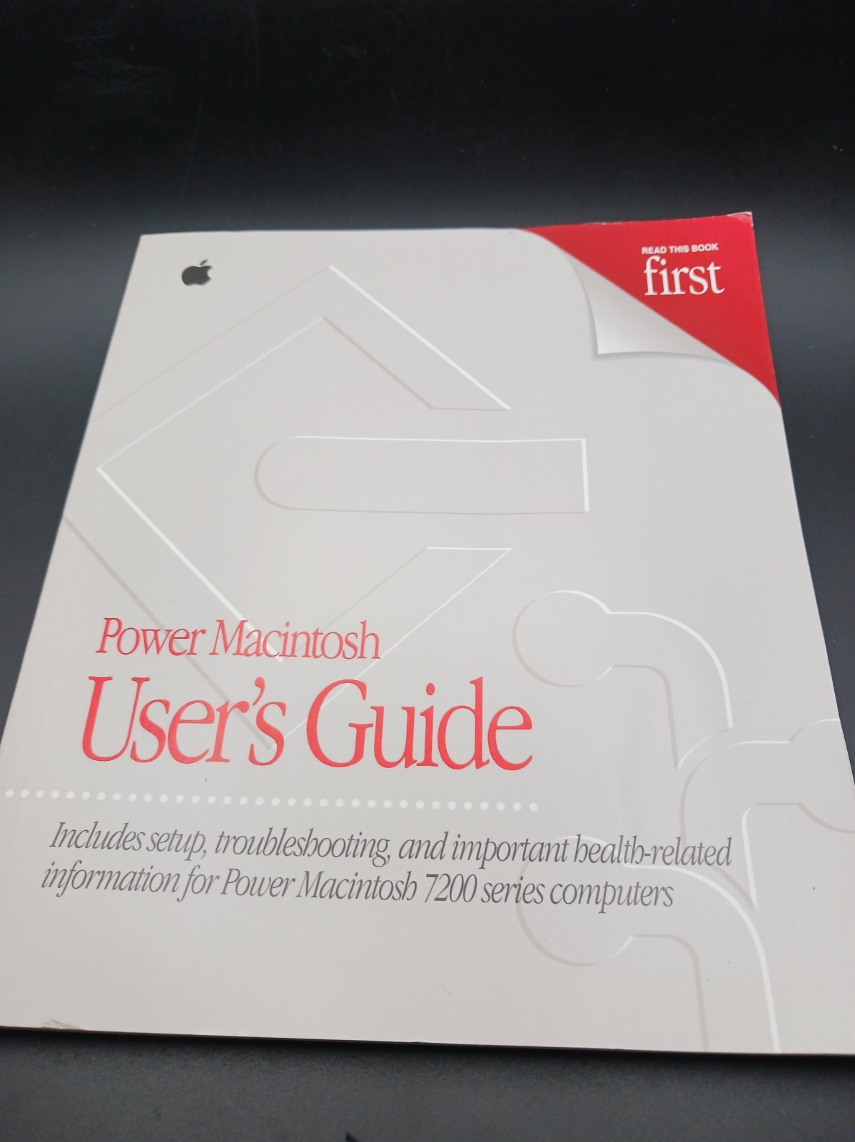 Vintage Power Macintosh 7200 Series User's Guide Manual Apple Computer 1995