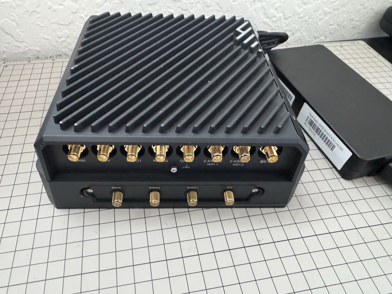 Cradlepoint R1900-5GB + RX30-MC + M400-5G Modem+ Power Supply. Bundle. Used