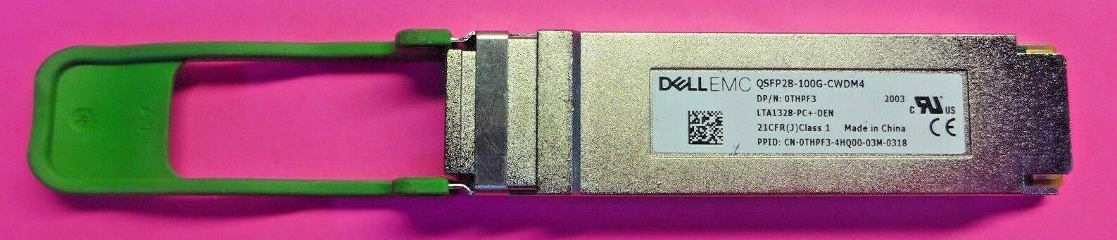 Genuine Dell EMC QSFP28-100G-CWDM4 Transceiver Module THPF3